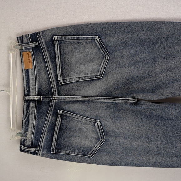 TRUE CRAFT Mom Jean Distressed Tapered Skinny Size 11 - Picture 4 of 6